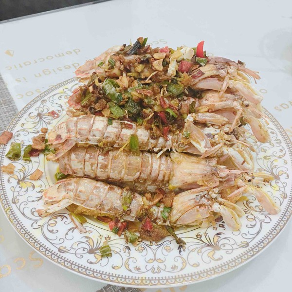 椒鹽皮皮蝦成品圖